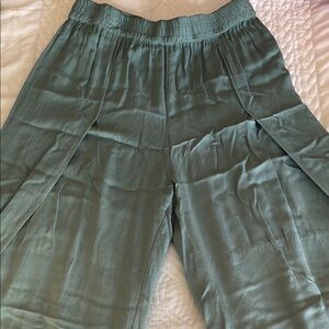 Young Fabulous & Broke Green Wide Leg Pants